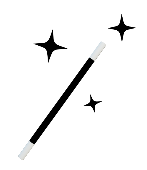 Dynamic content wand icon